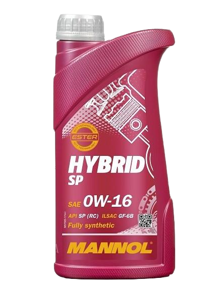 Моторное масло Mannol Hybrid SP 0W16, 1л (Mannol: MN7920-1)